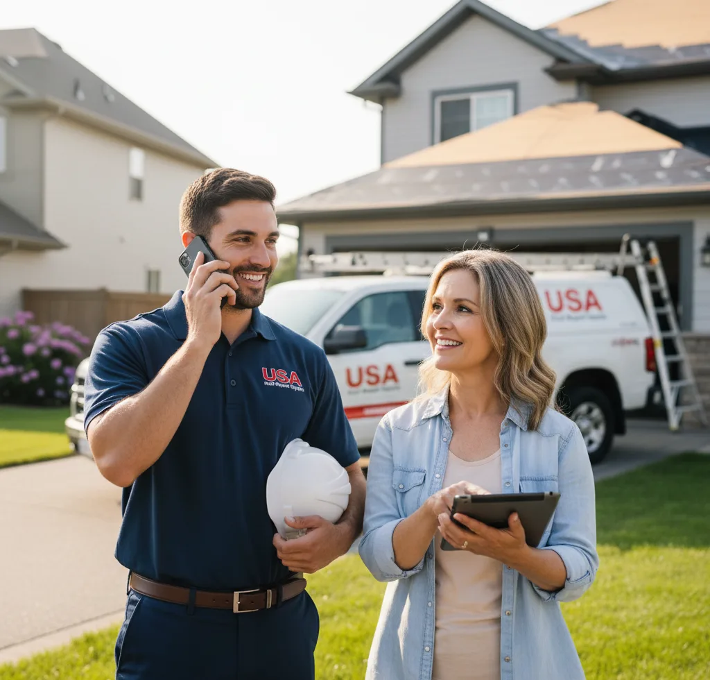 USA Roof Repair Experts customer support in Oreland